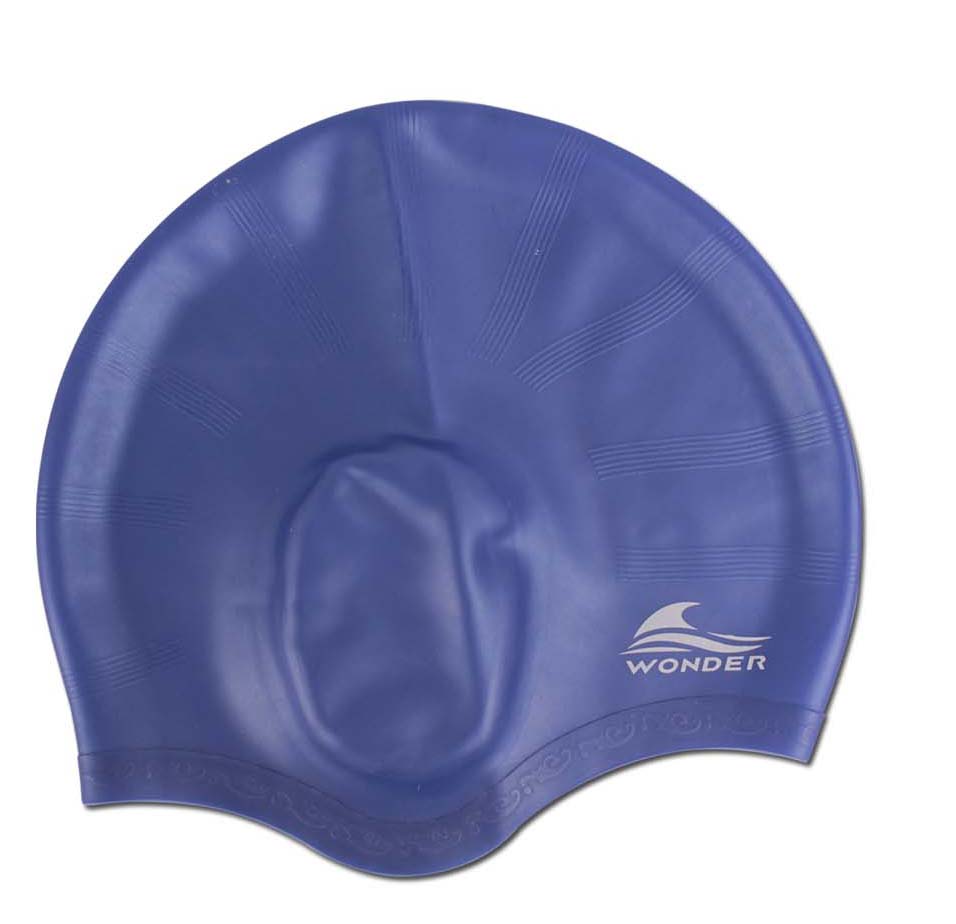 Gorro Para Natación En Silicona Con Proteccio En Orejas
