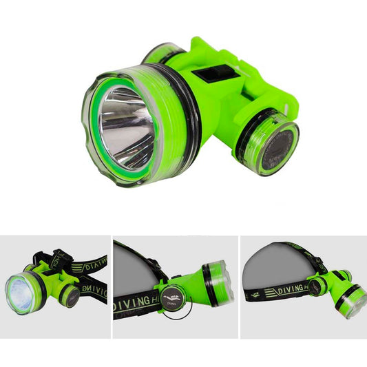 Linterna Frontal Led Para Buceo Acuatica