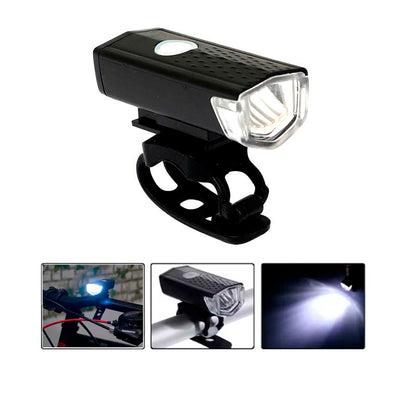 Luz Led Delantera Recargable Usb Bicicleta Ciclismo