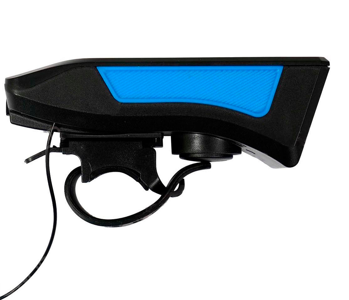 Luz Led Delantera Con Panel Solar Para Bicicleta