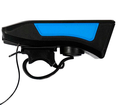 Luz Led Delantera Con Panel Solar Para Bicicleta