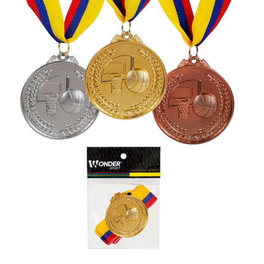 Medalla Premiacioón De Baloncesto