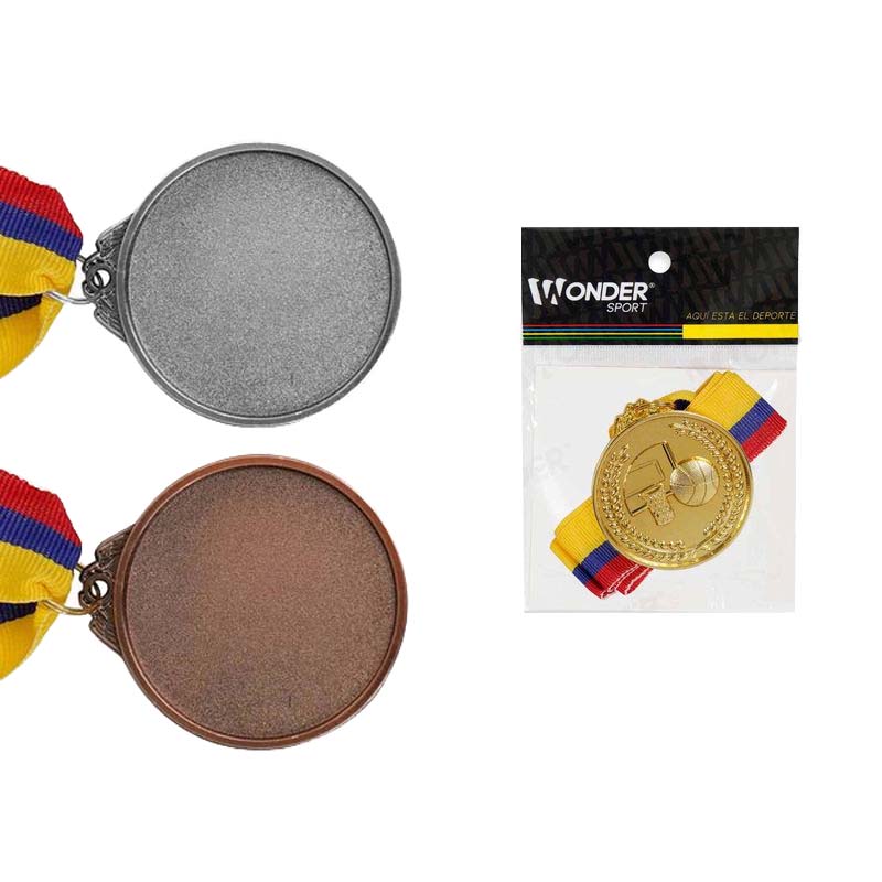 Medalla Premiacioón De Baloncesto