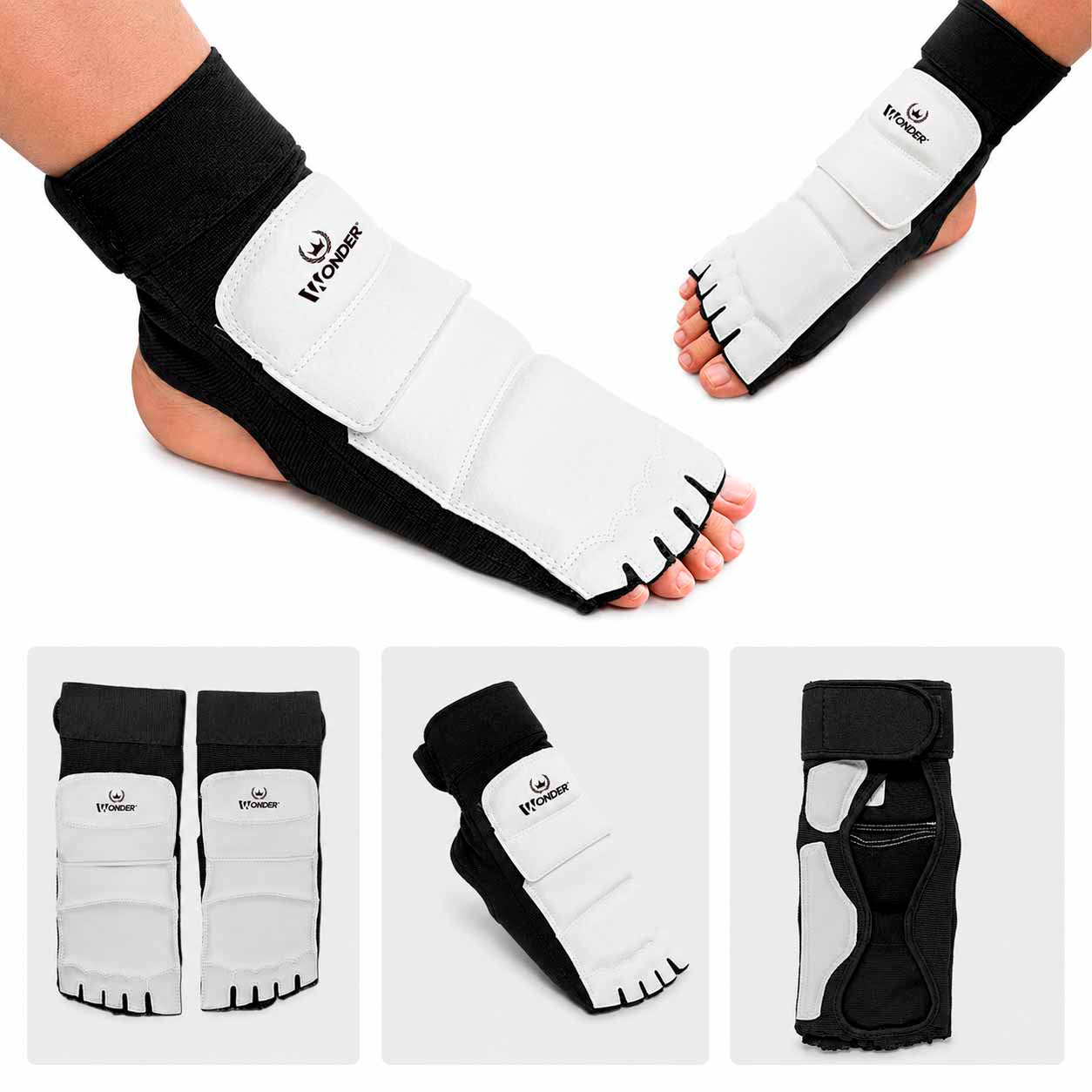 Protector De Pie Taekwondo Empeineras Mma Artes Marciales