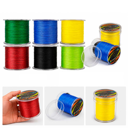 Sedal de Pesca Trenzado 500M Multicolor