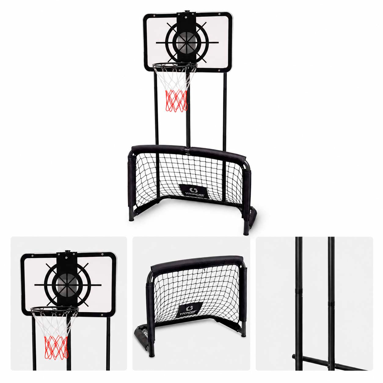 Arco y Aro de Baloncesto  y Microfutbol Wonder