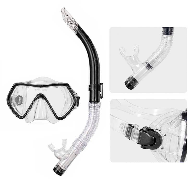 Set De Careta Y Snorkel Para Buceo
