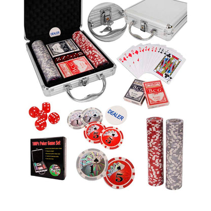 Set De Póker Profesional Con Maletín De Aluminio