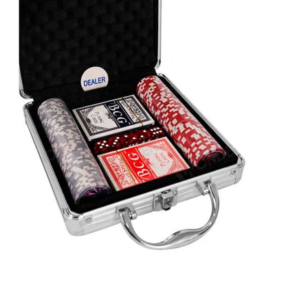 Set De Póker Profesional Con Maletín De Aluminio