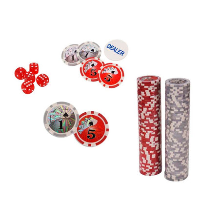 Set De Póker Profesional Con Maletín De Aluminio