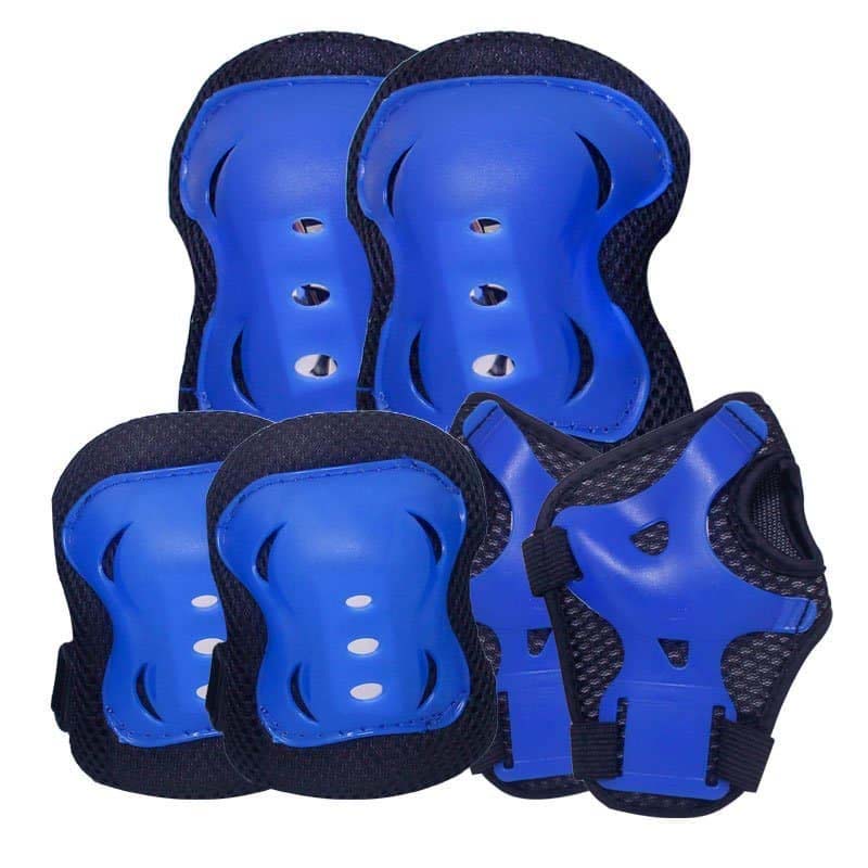 Set De Protección Para Patinaje Rodilleras Coderas Y Muñequeras Infantil Junior
