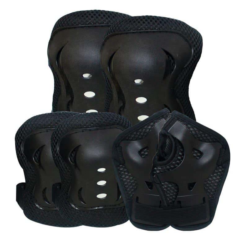 Set De Protección Para Patinaje Rodilleras Coderas Y Muñequeras Infantil Junior