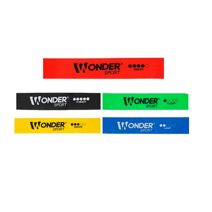 Set De Bandas Elásticas x 5 Unidades