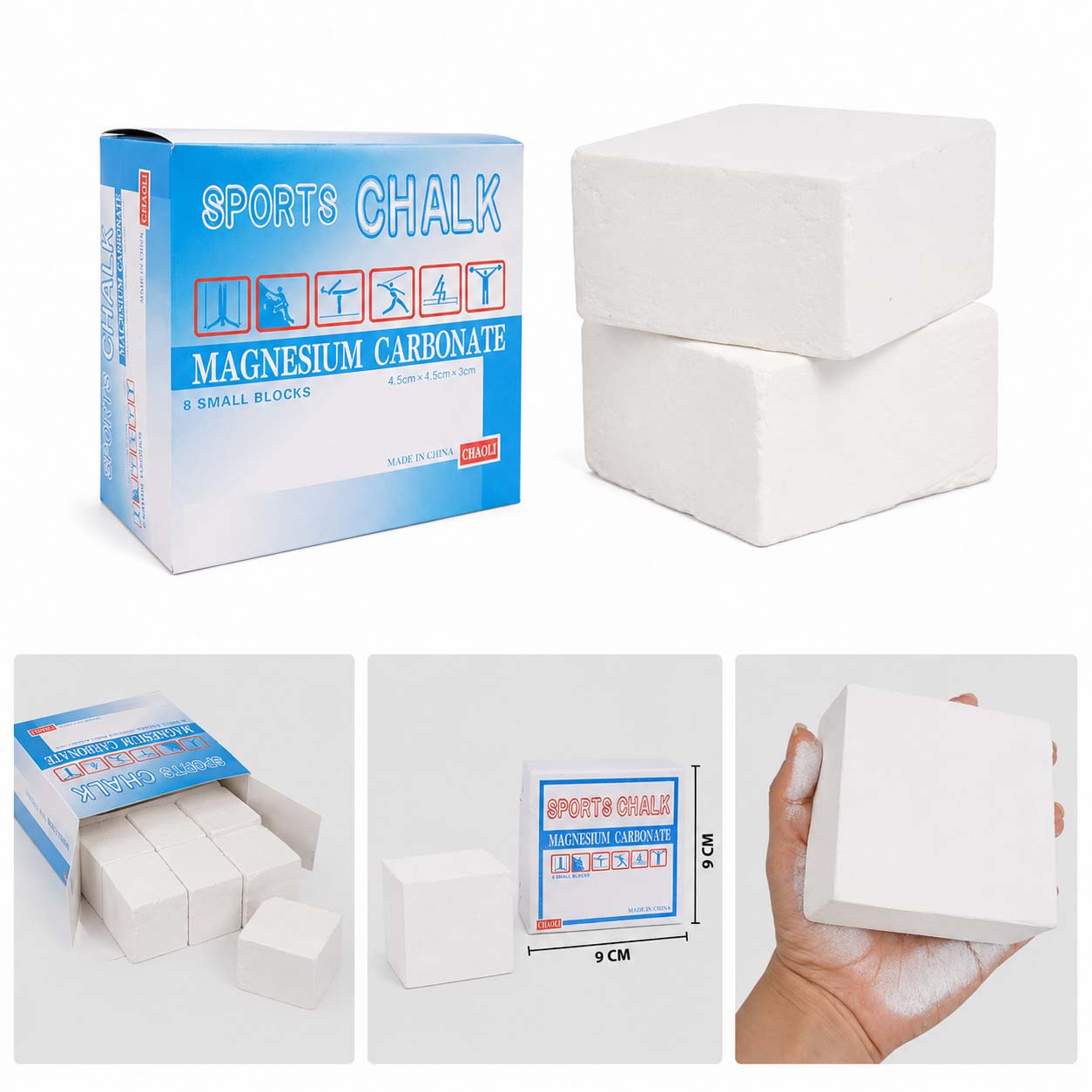 Tiza de Magnesio x 8 Bloques