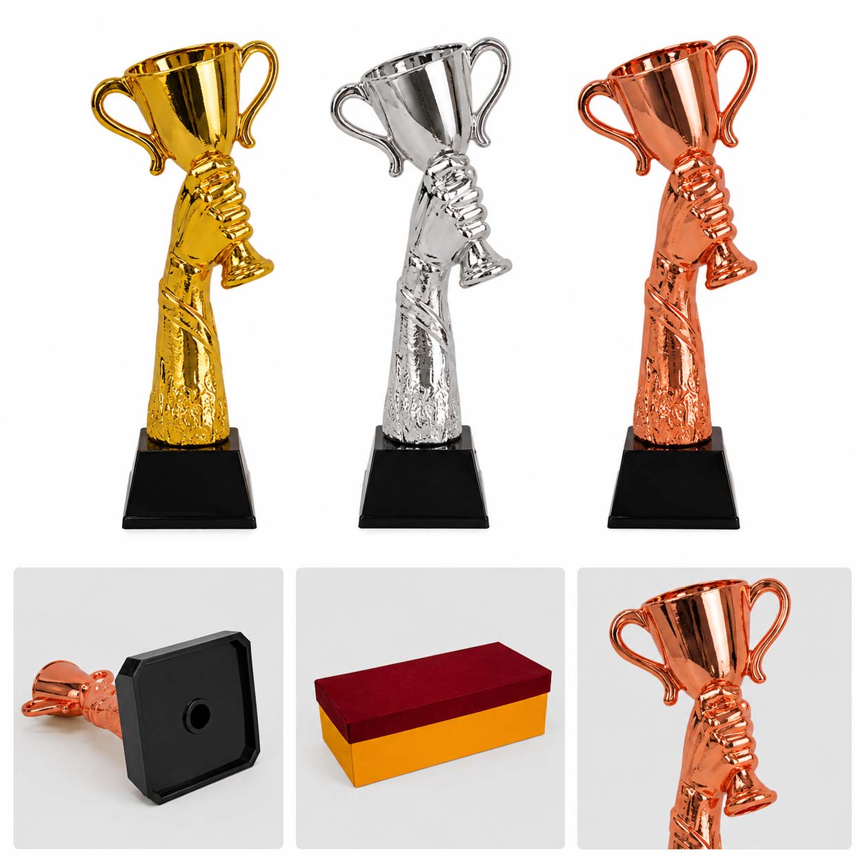 Trofeo de Premiación 1°, 2° y 3° Puesto Copa