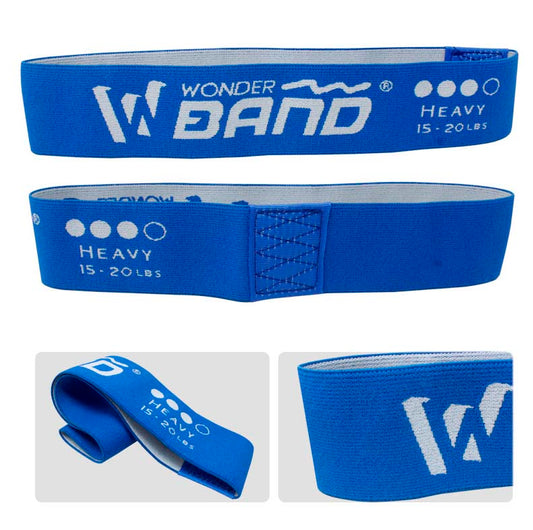 Banda Elastica En Tela Azul