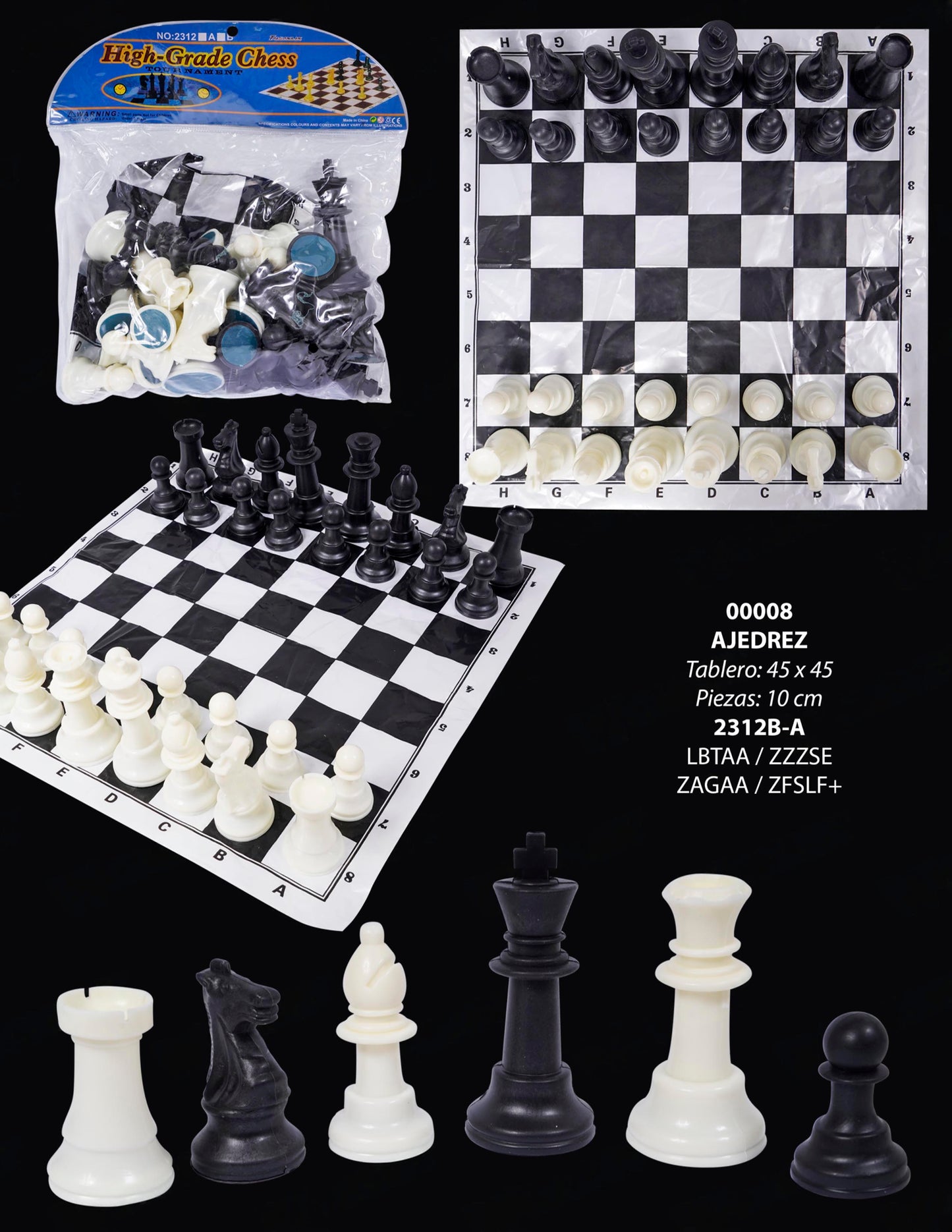 Juego de Ajedrez Clásico High-Grade Tournament